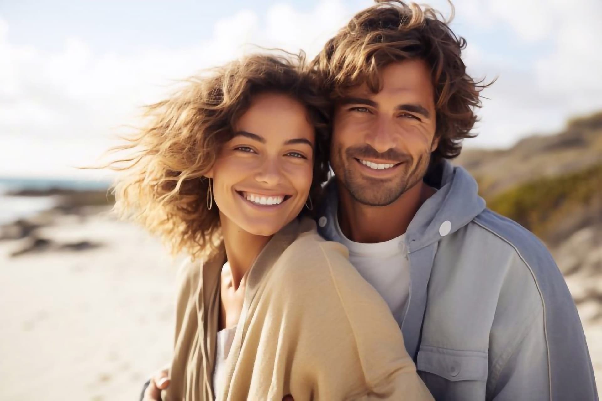 Patient smiling at Gardenbrooke Dental