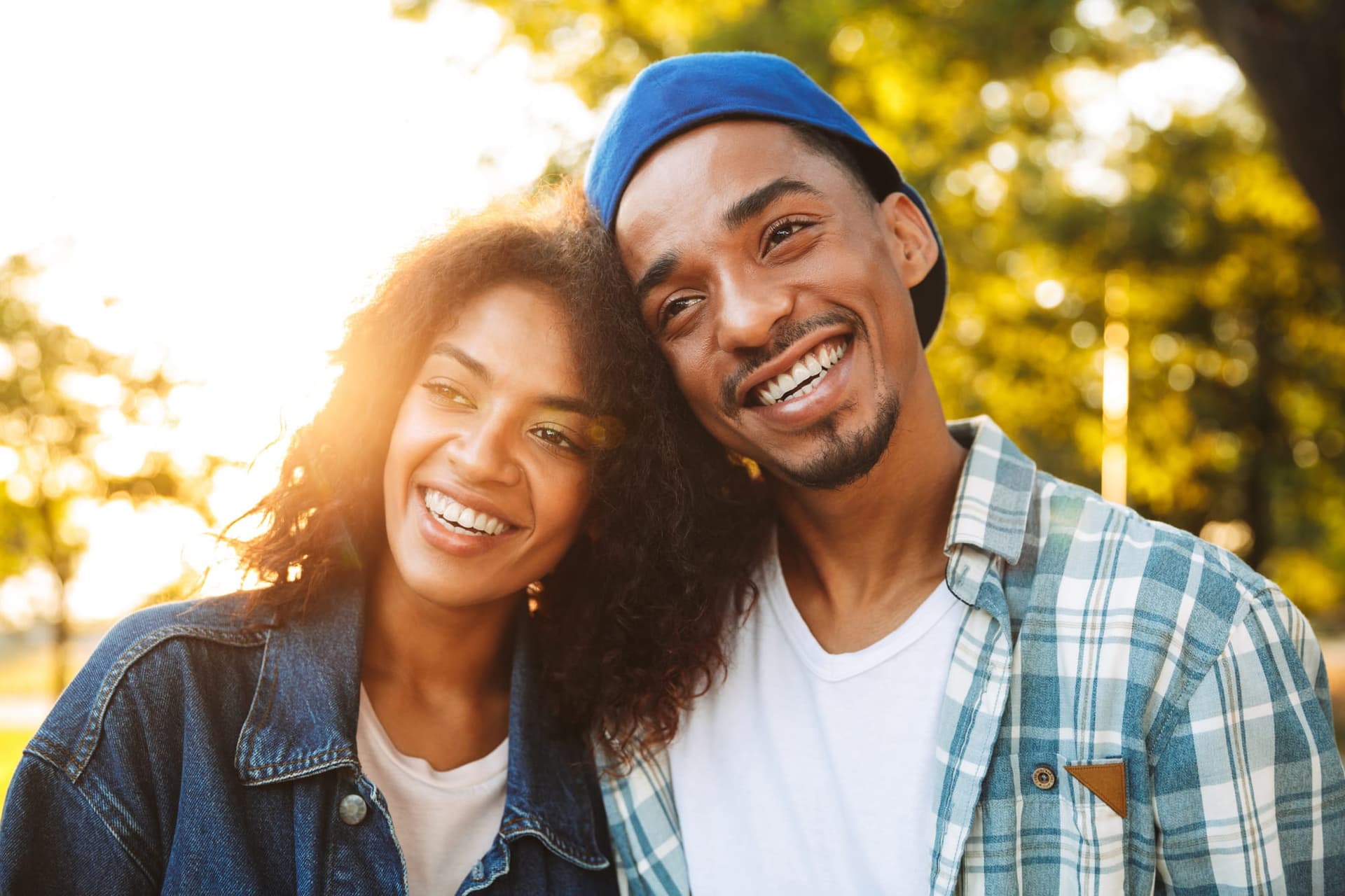Happy couple at Gardenbrooke Dental