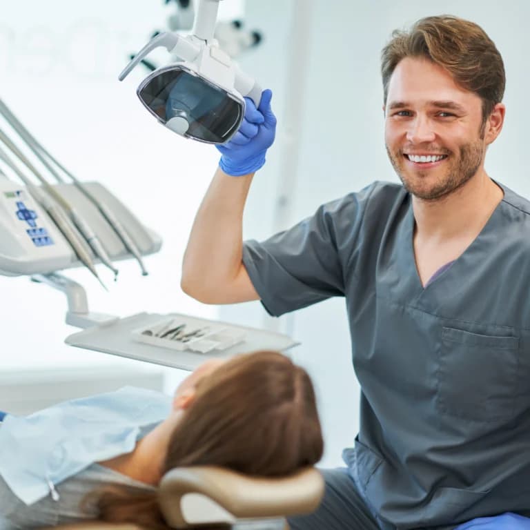 Tooth-coloured fillings patient care at Gardenbrooke Dental