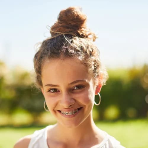 Traditional braces at Gardenbrooke Dental in Northeast Brampton