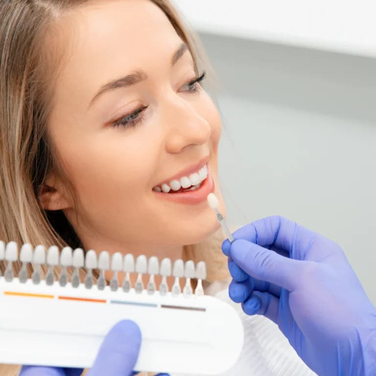 Porcelain veneers patient care at Gardenbrooke Dental